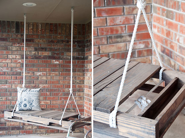 DIY Pallet Swing Tutorial DIY Pallet Swing Tutorial