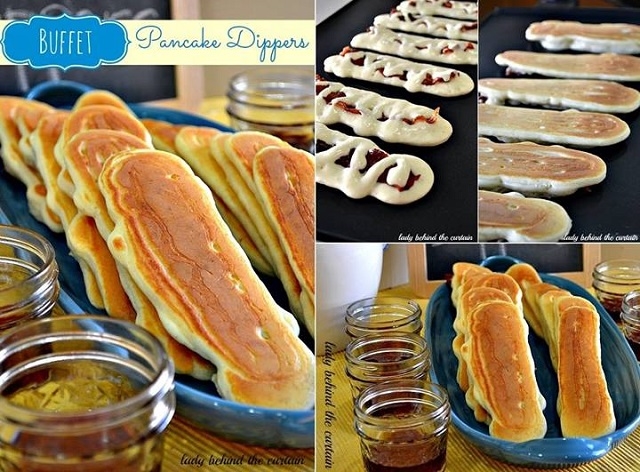 DIY Buffet Pancake Dippers DIY Buffet Pancake Dippers