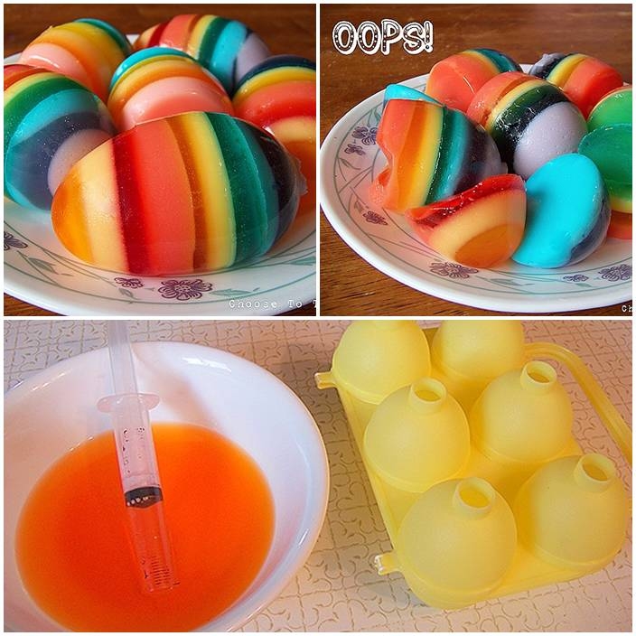 DIY Rainbow Easter Eggs