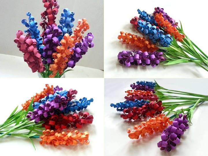 Swirly Paper Flowers Tutorial