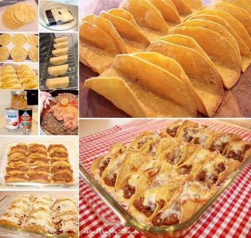 DIY Recipe For Baked Tacos