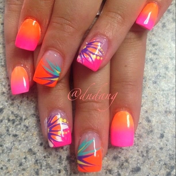 Summer Splash Nails Summer Splash Nails