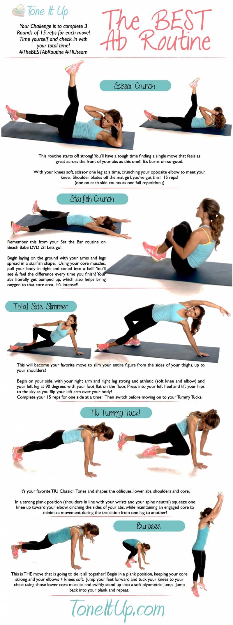 The Best Ab Routine