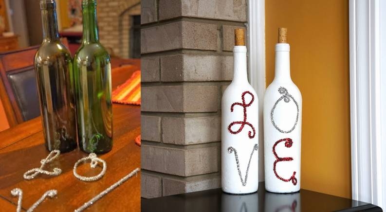 DIY Valentine’s Day Bottles