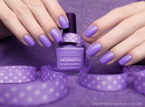 Purple nails Purple nails