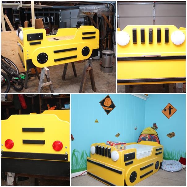 DIY Bulldozer Bed DIY Bulldozer Bed