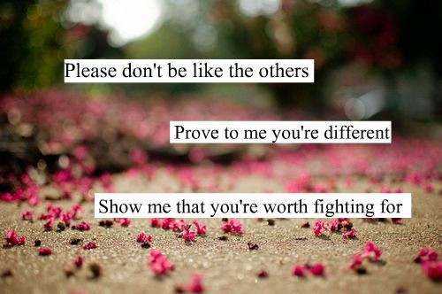 Show me youre worth it