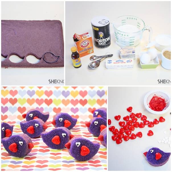 DIY Love Bird Cookies