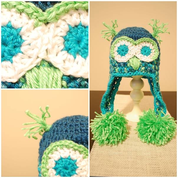 DIY Baby Crochet Owl Hat DIY Baby Crochet Owl Hat