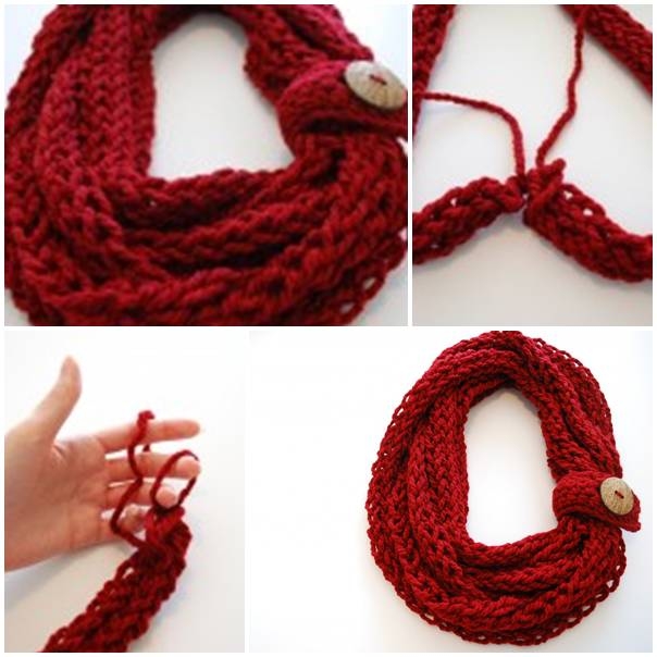 DIY Crochet Scarf