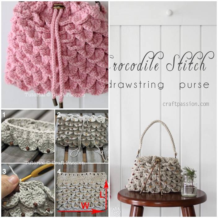 Crochet Stitch Purse Crochet Stitch Purse