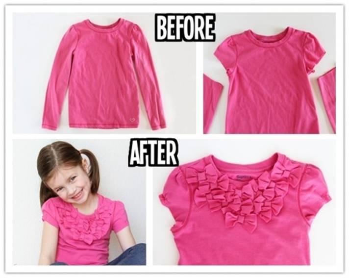 DIY Turn Long To Short Sleeves Pictures, Photos, and Images for