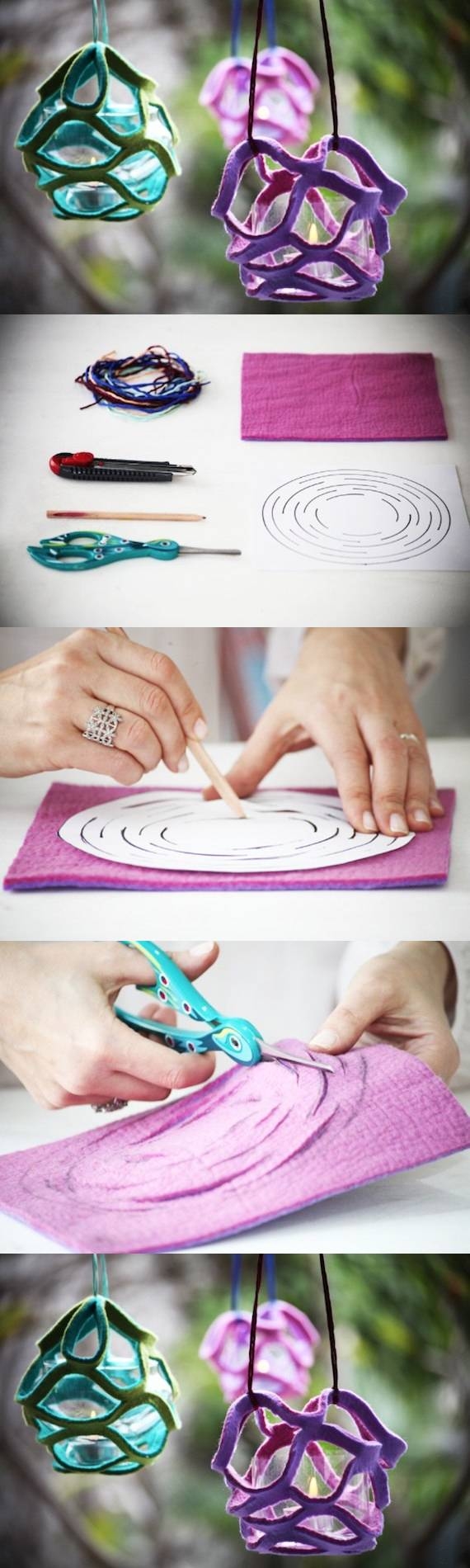 DIY Candle Holders