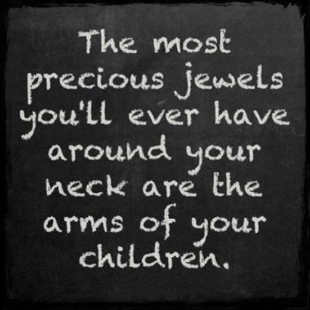 the arms of your child