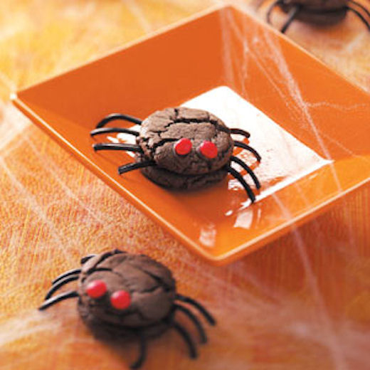 Halloween Spider Cookies Halloween Spider Cookies