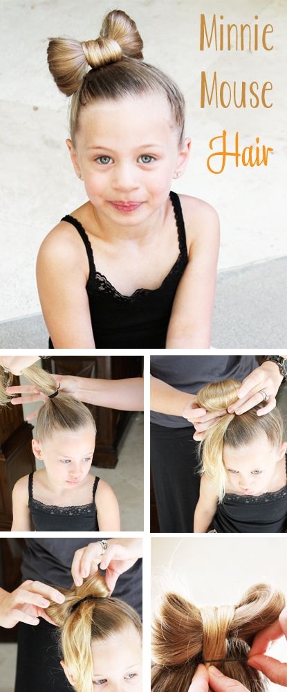 Minnie Mouse Hair Tutorial
