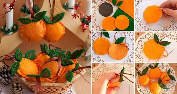 DIY Orange Decor