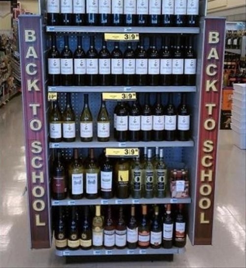 Back to school sale on wine Back to school sale on wine