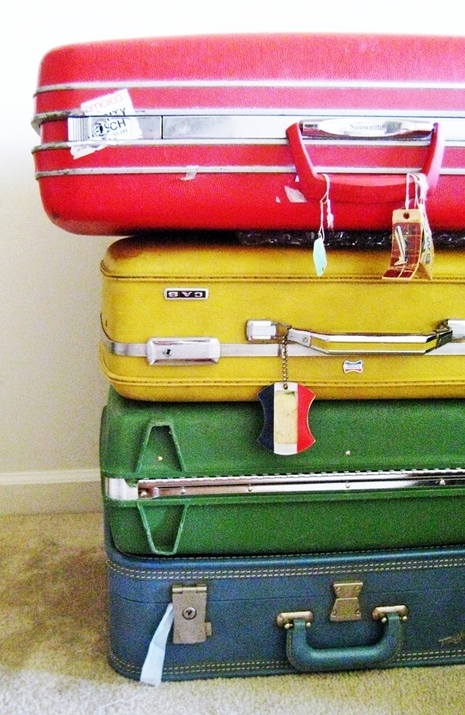Colorful suitcases Colorful suitcases