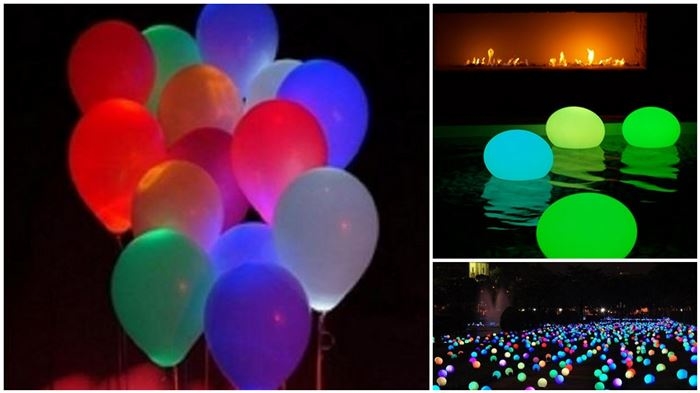 DIY Glowing Balloons