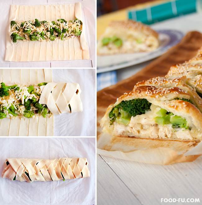DIY Chicken Broccoli Braid DIY Chicken Broccoli Braid