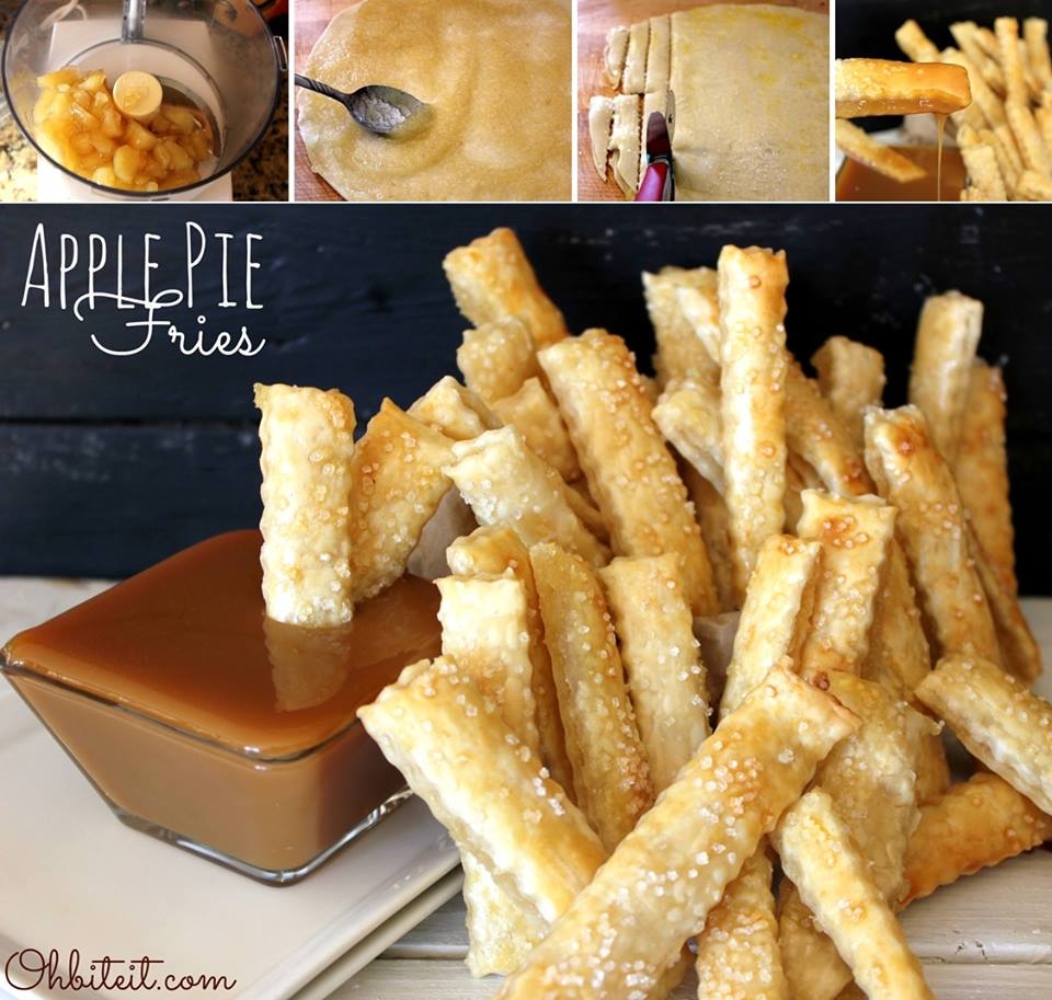 DIY Apple Pie Fries