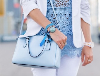 Powder blue fashion Powder blue fashion