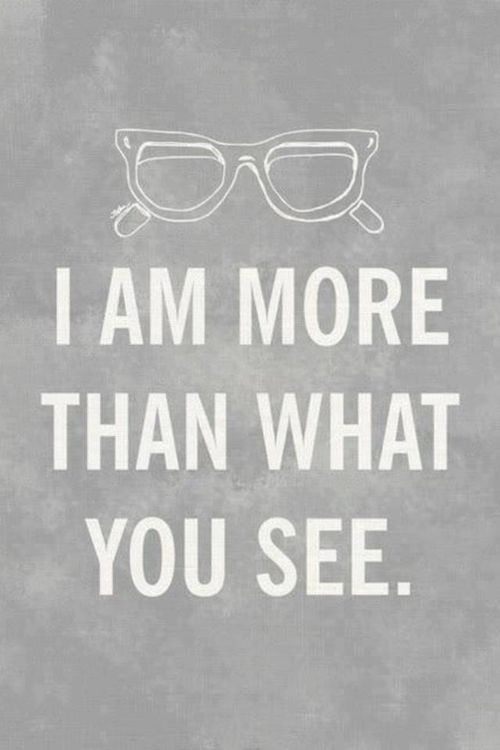 More than what you see