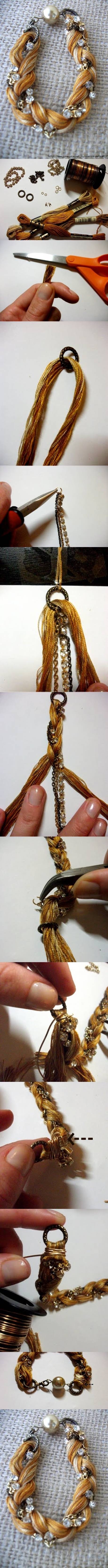 DIY Bracelet Yarn