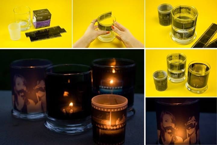 DIY Photo Candle Holders DIY Photo Candle Holders