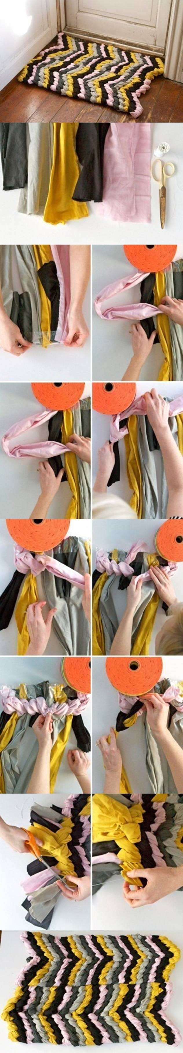 DIY Weave Rug DIY Weave Rug