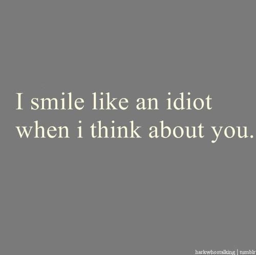 when I think about you