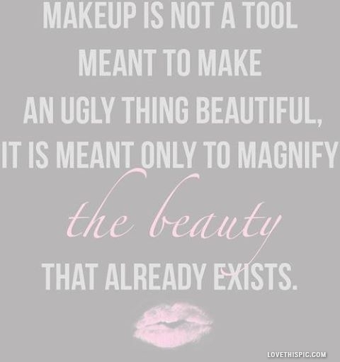 make up in not a tool