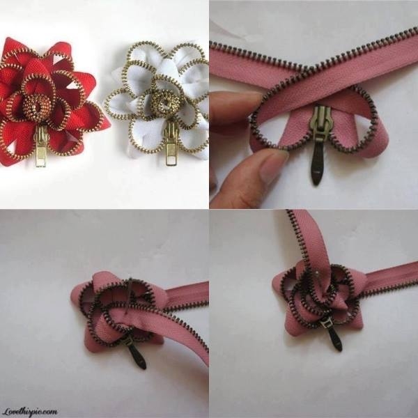Zipper Flower Zipper Flower