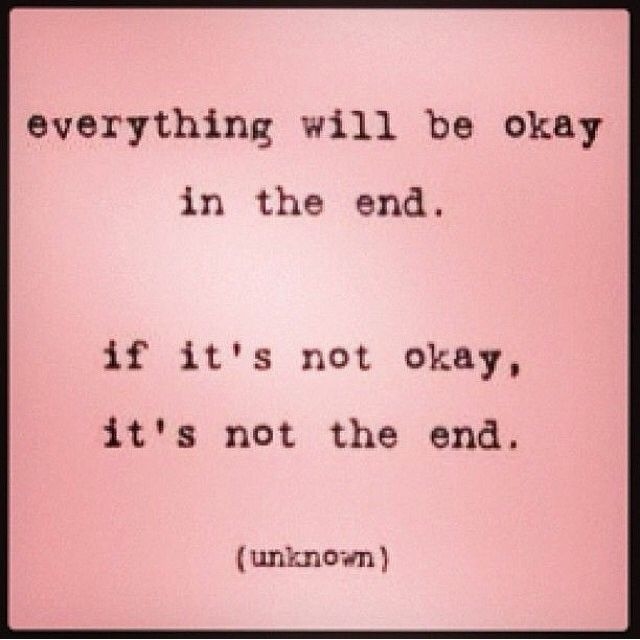 Everything will Be Ok Everything will Be Ok
