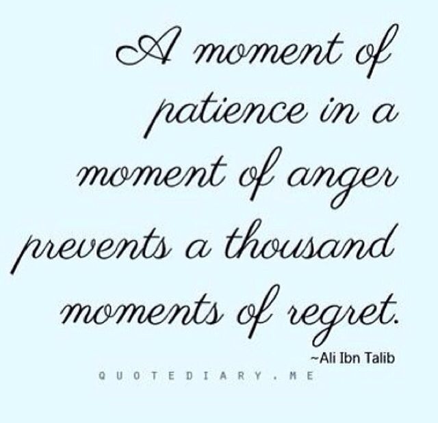 A Moment Of Patience