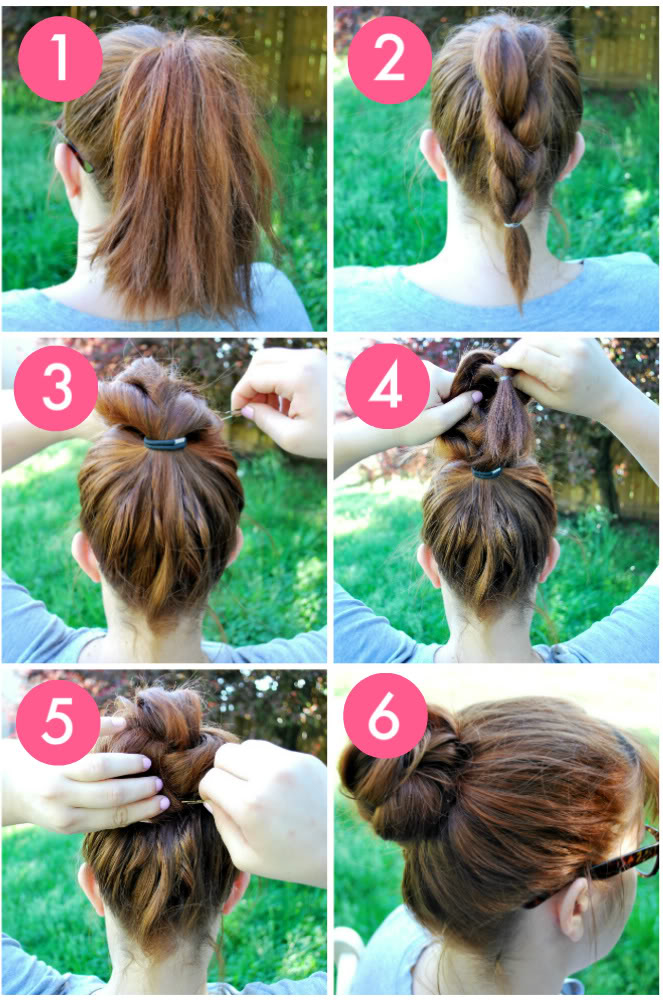 DIY THE KNOT-SO BRAIDED BUN DIY THE KNOT-SO BRAIDED BUN