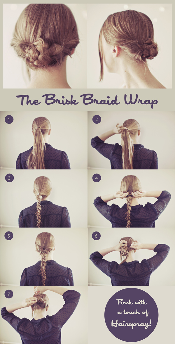DIY Brisk Braid Wrap