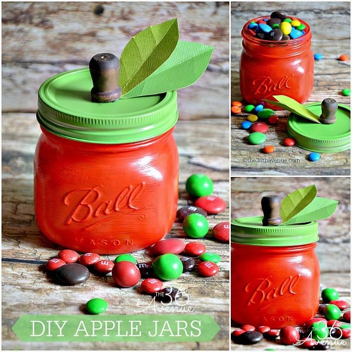 DIY Apple Jars DIY Apple Jars