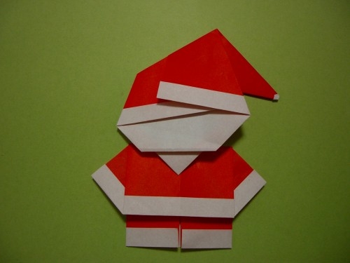 DIY Cute Paper Santa Claus