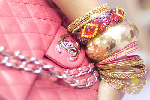 Bracelets and Coach Handbag Bracelets and Coach Handbag