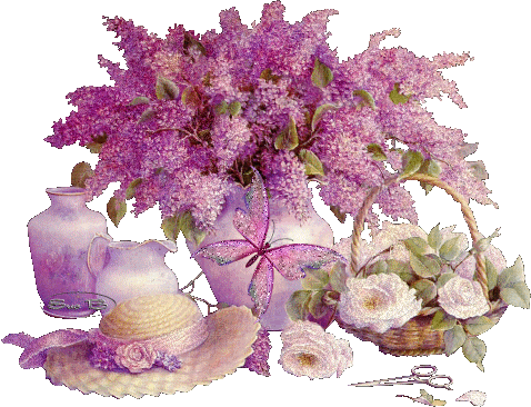 Beautiful Fresh Cut Lilacs