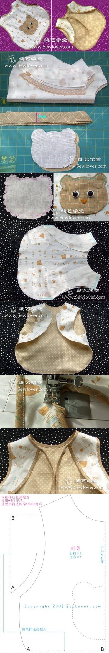 DIY Bib Tutorial