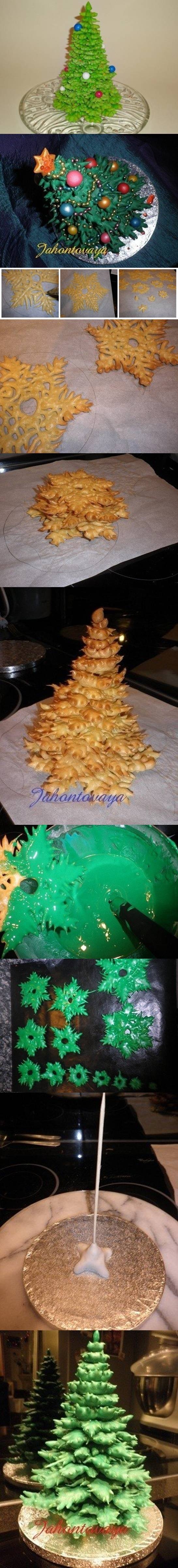 DIY Dough Christmas Tree