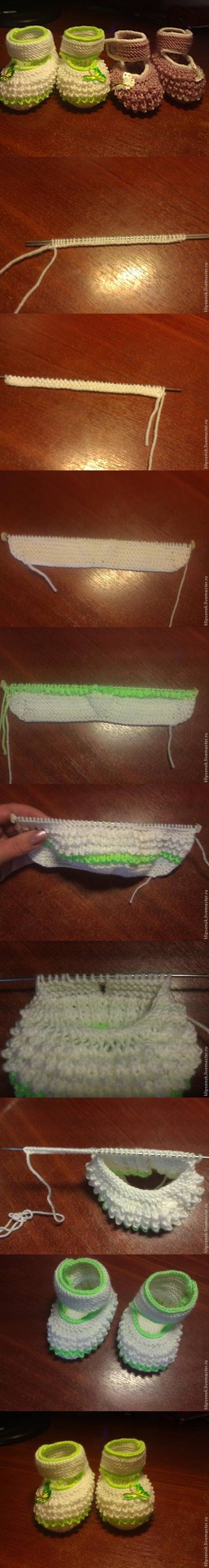 DIY Crochet Baby Shoes
