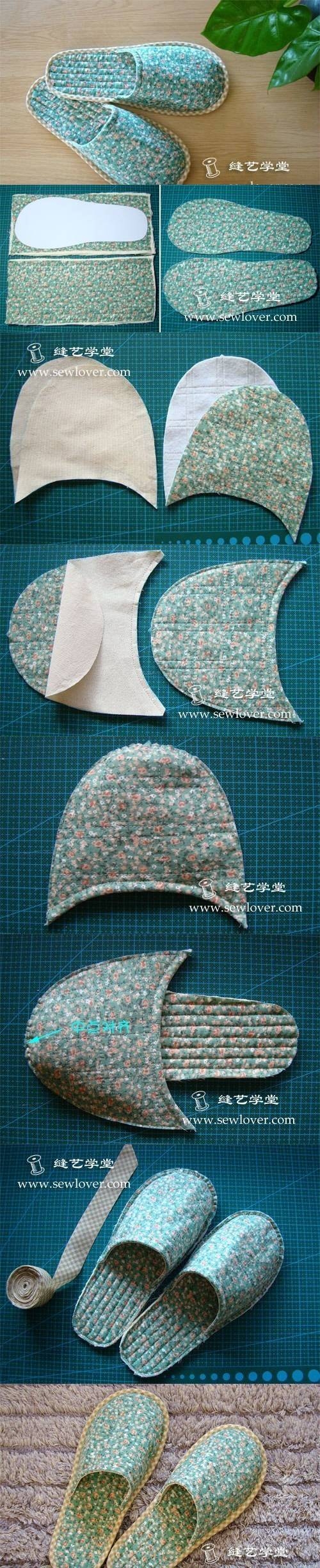 DIY Slippers