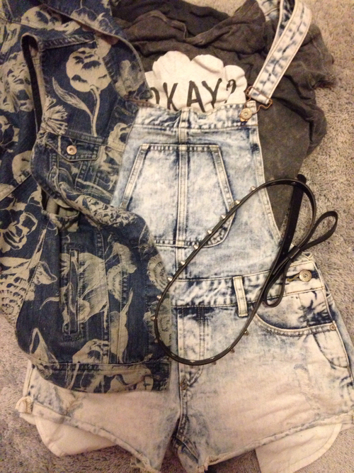 Acid wash overalls Acid wash overalls