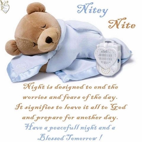 Nitey Nite Nitey Nite
