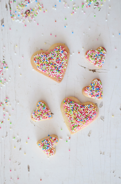 Heart candy cookies Heart candy cookies