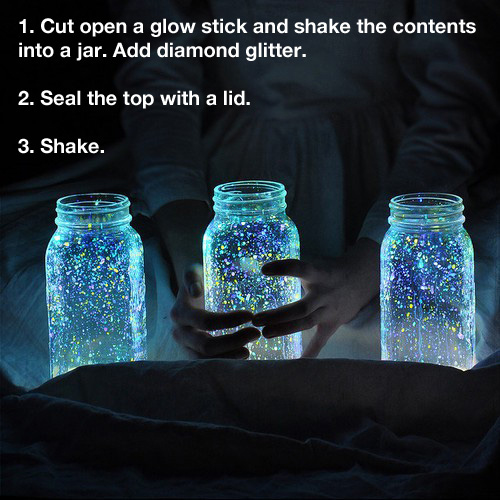 Fireflies night lantern